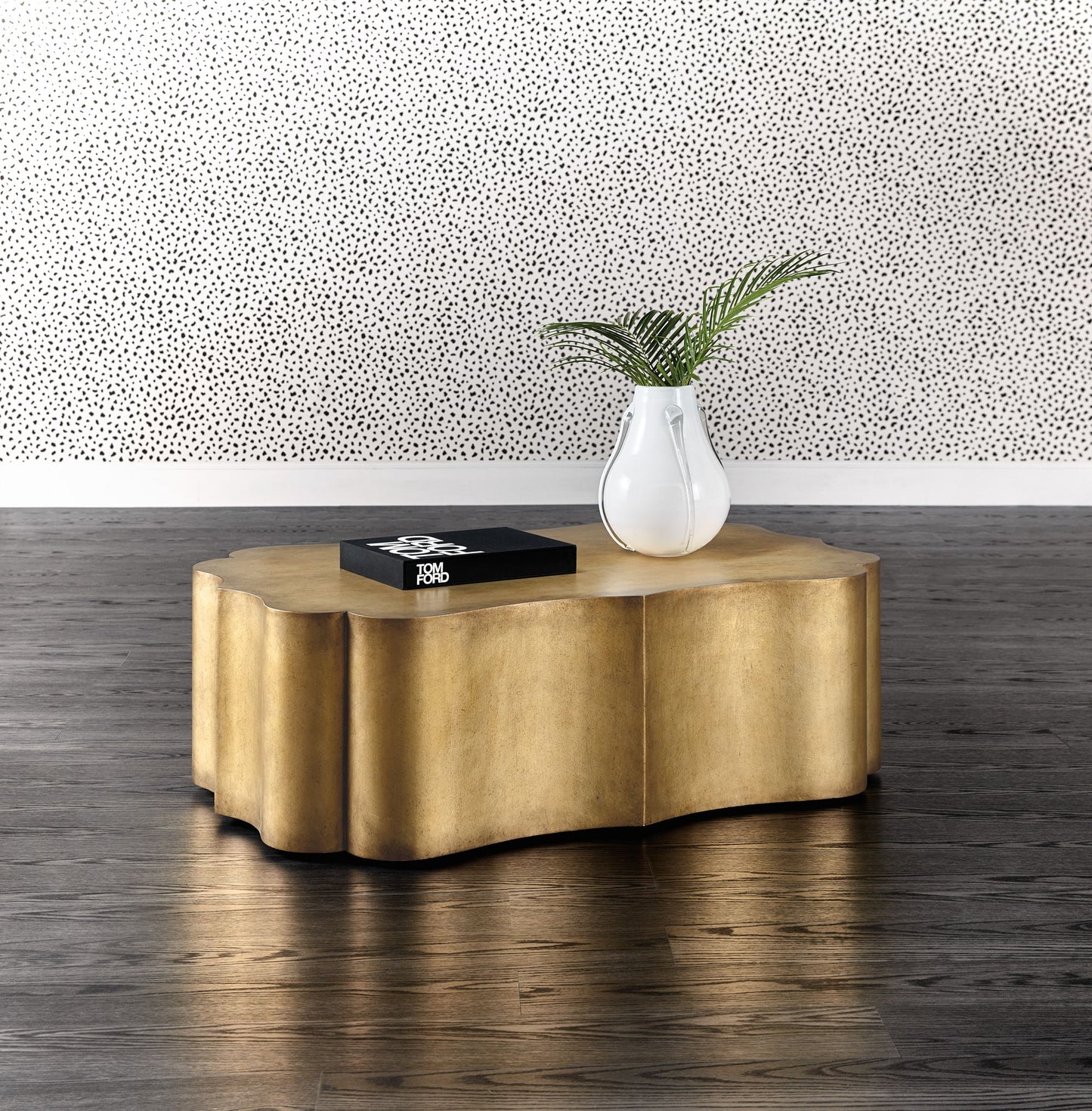 Melange - Tevis Bluff Cocktail Table - Gold