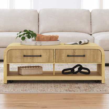 Ridgemont - Coffee Table With Casters