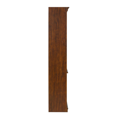 Brayton Manor - Jr Executive Open Bookcase - Cognac