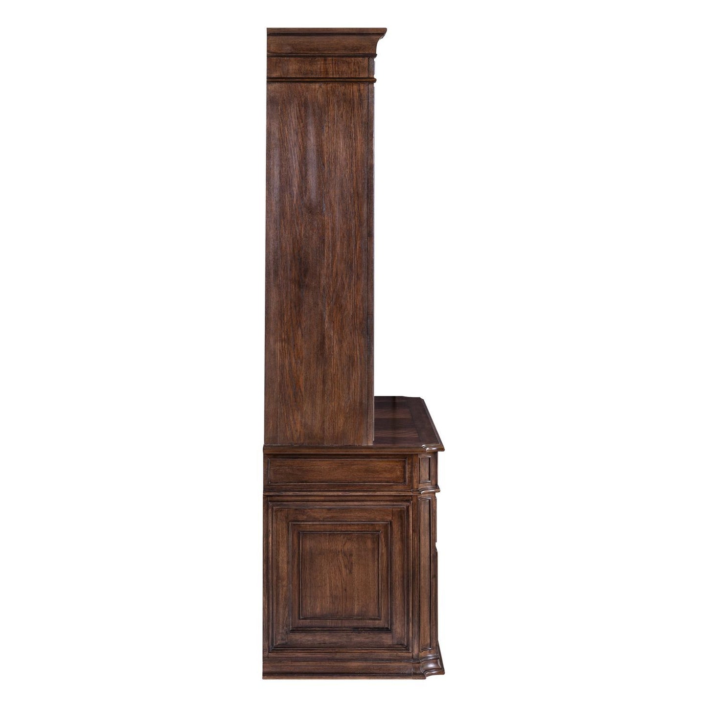Provence Park - Credenza & Hutch - Chateau Brown