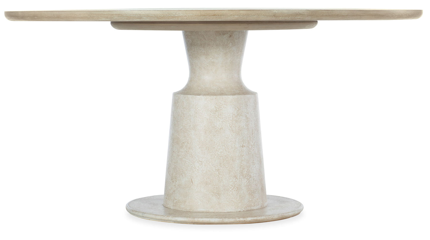 Cascade - Pedestal Dining Table - Light Brown