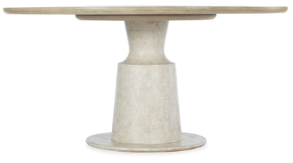 Cascade - Pedestal Dining Table - Light Brown