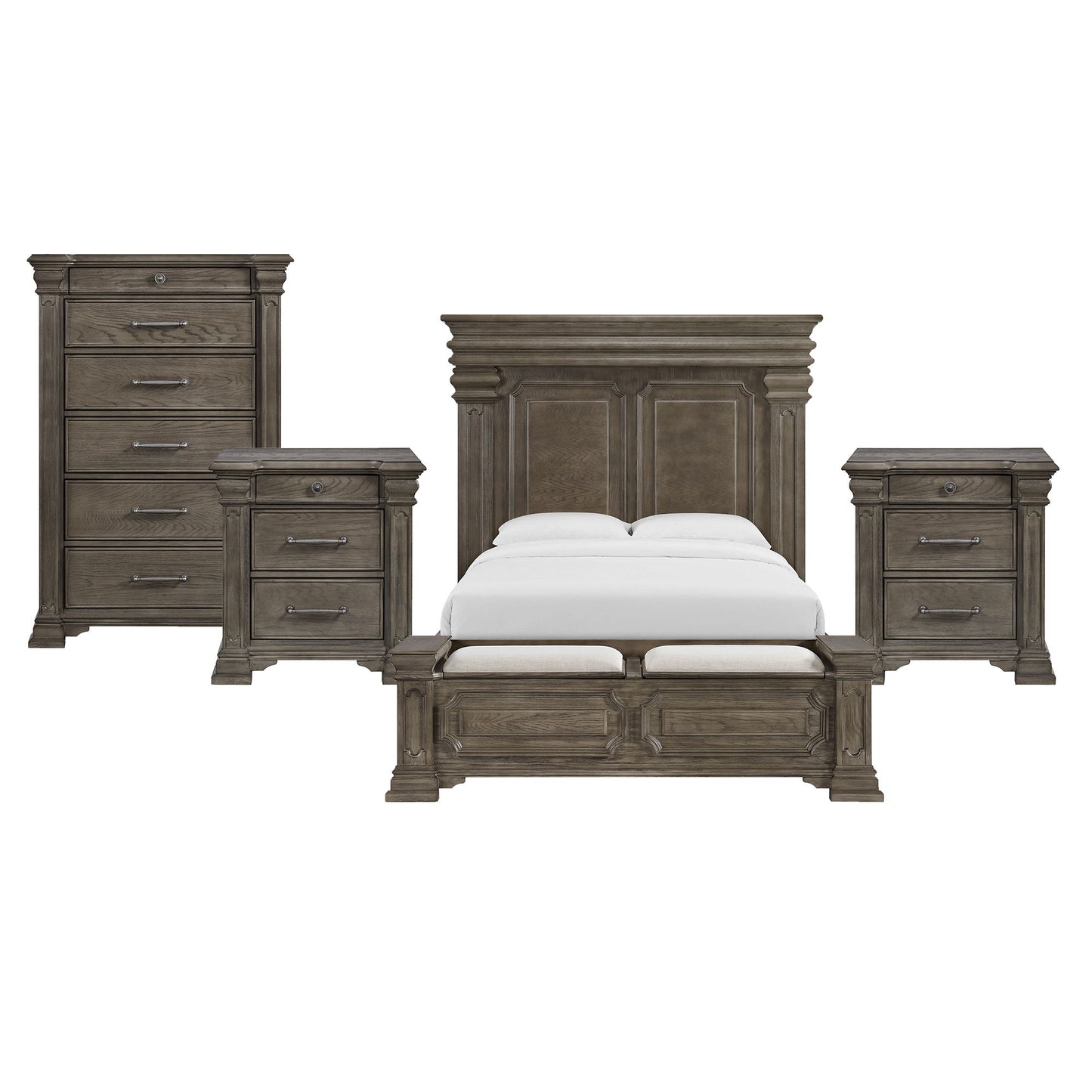 Kings Court - Storage Bedroom Set
