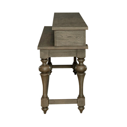 Americana Farmhouse - Console Bar Table - Dusty Taupe