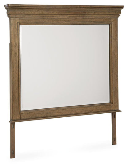 Karallin - Bedroom Mirror - Medium Brown