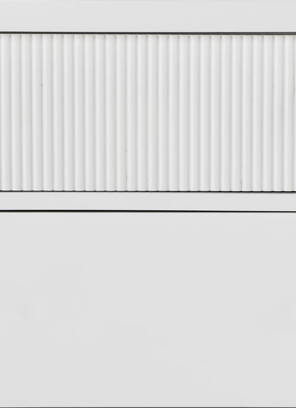 Adeline - Beveled Mirror - Cloud White
