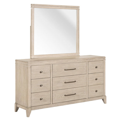 New Haven - Dresser & Mirror - Sanctuary White