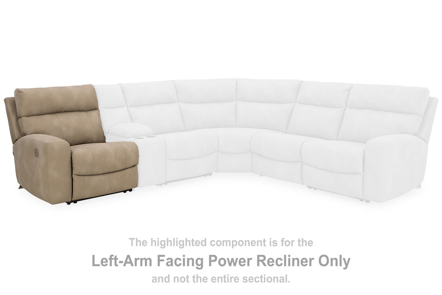 Next-Gen Durapella - Laf Zero Wall Power Recliner - Sand