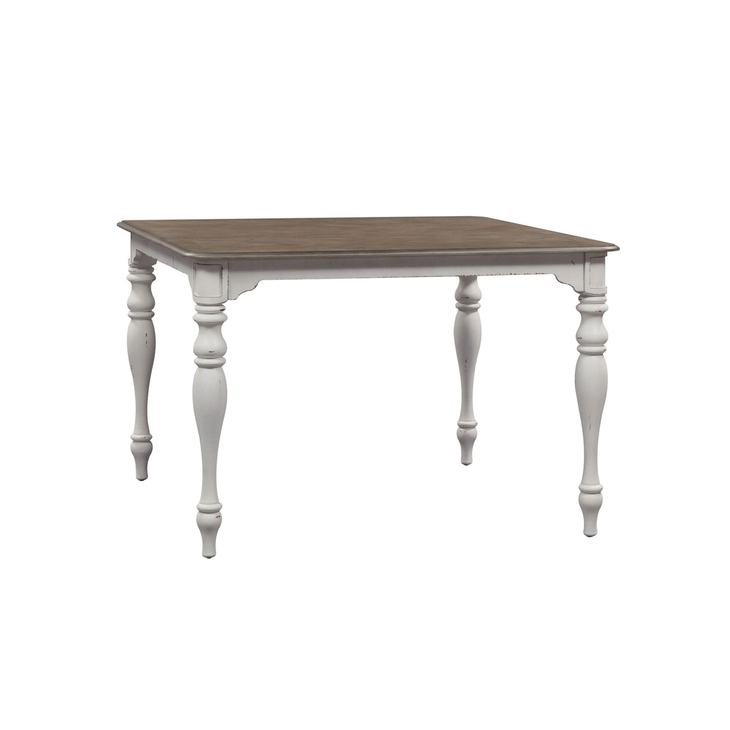 Magnolia Manor - Gathering Leg Table - Antique White