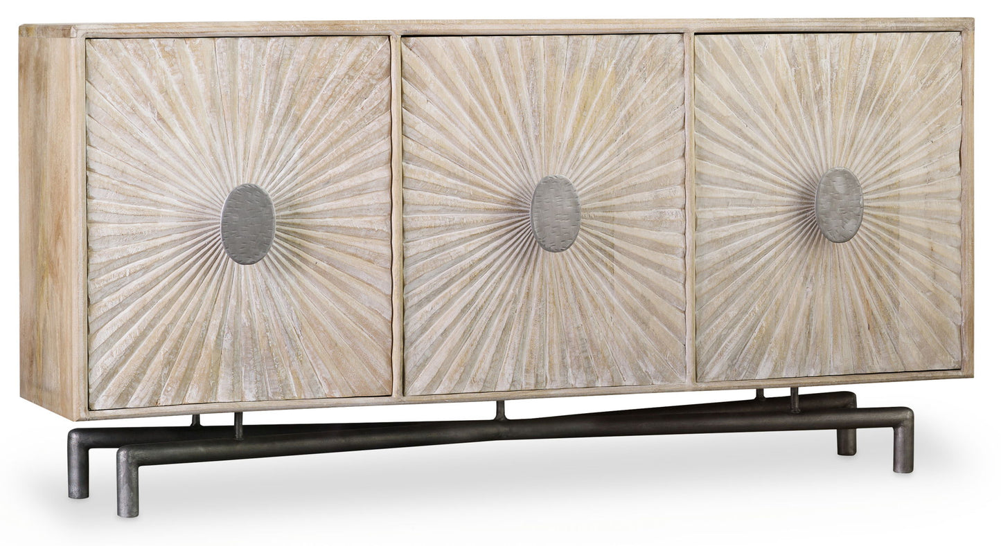 Home Accent - 68" Entertainment Console - Beige