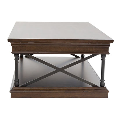 Tribeca - Rectangular Cocktail Table - Cordovian Brown