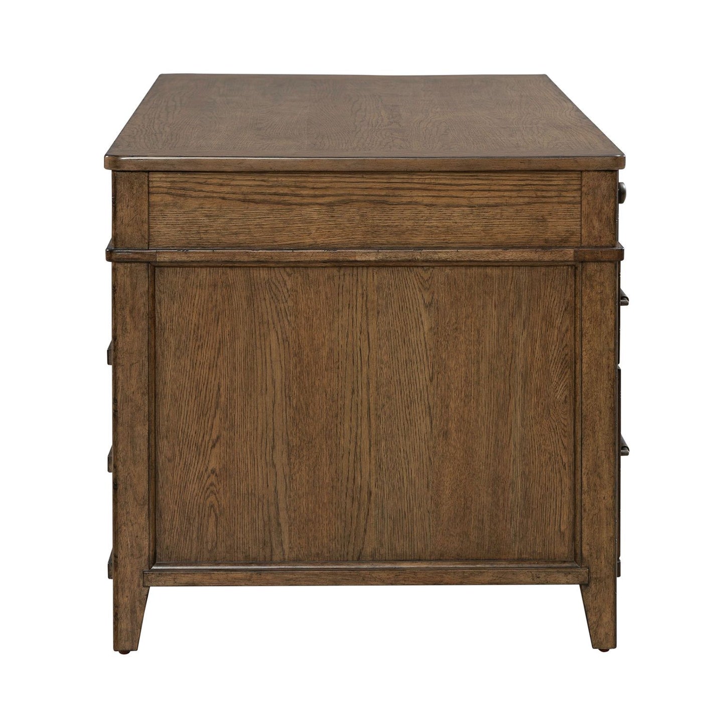 Carolina Park - Jr Executive Desk - Amber Brown