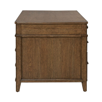 Carolina Park - Jr Executive Desk - Amber Brown