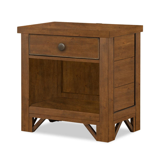 Lake House - Two Tone Open Nightstand