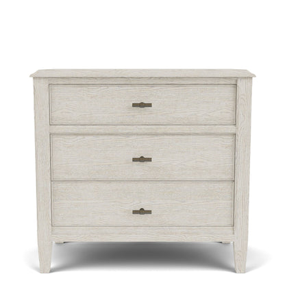 Carmella - Three Drawer Nightstand - Pebble Oak