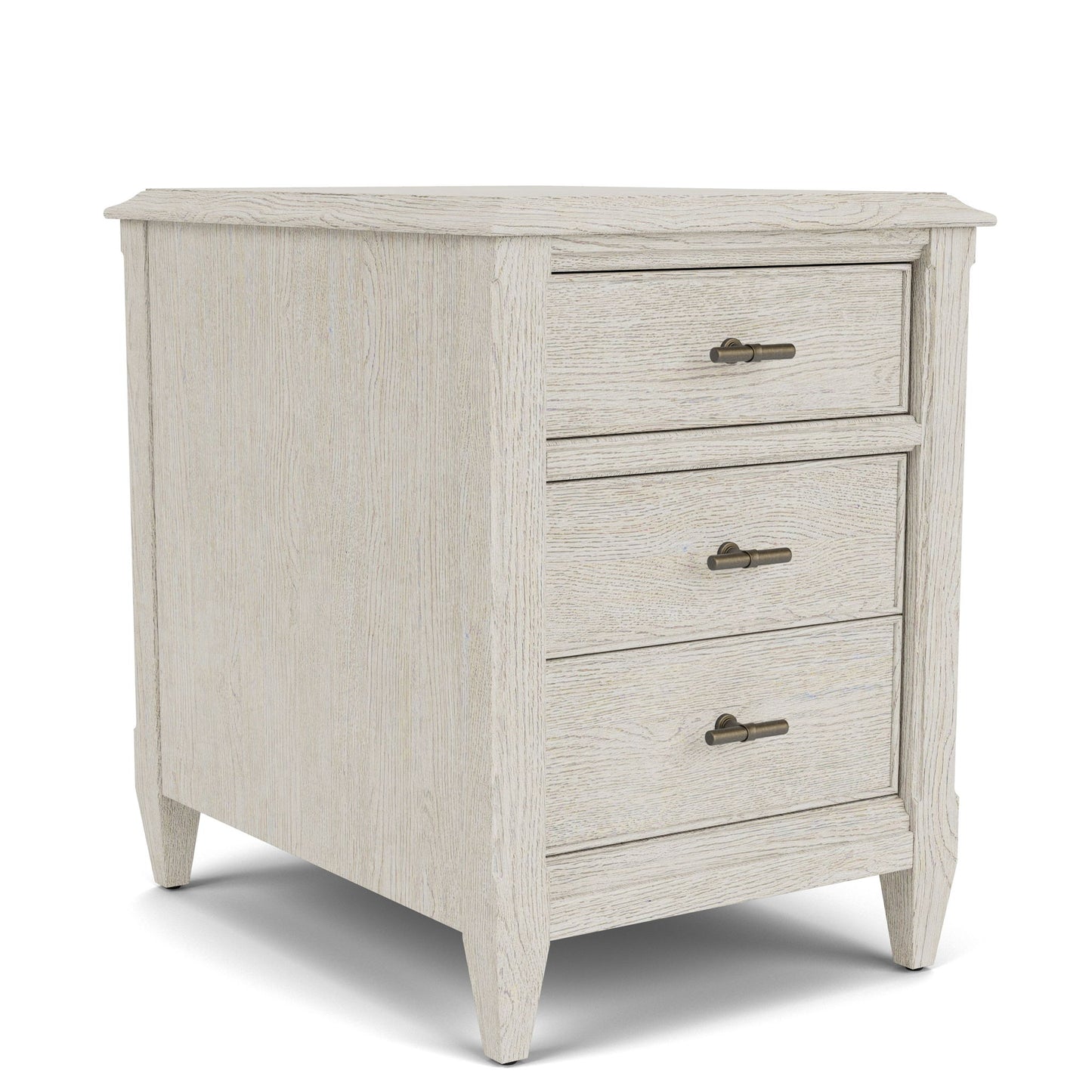 Carmella - Chairside Table - Pebble Oak