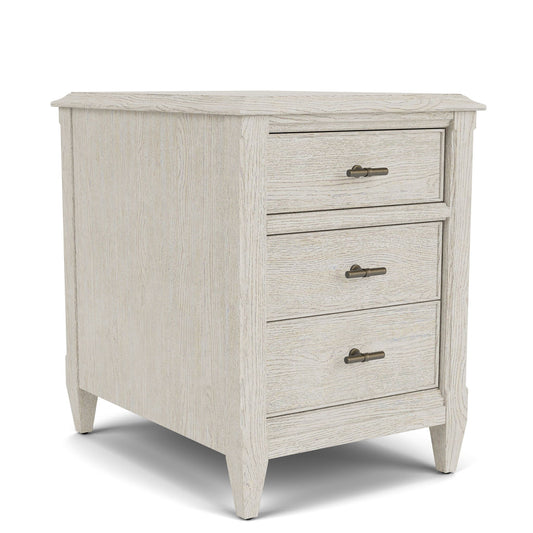 Carmella - Chairside Table - Pebble Oak