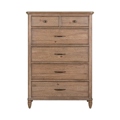 Hickory Grove - Landscape Mirror - Heirloom Brown