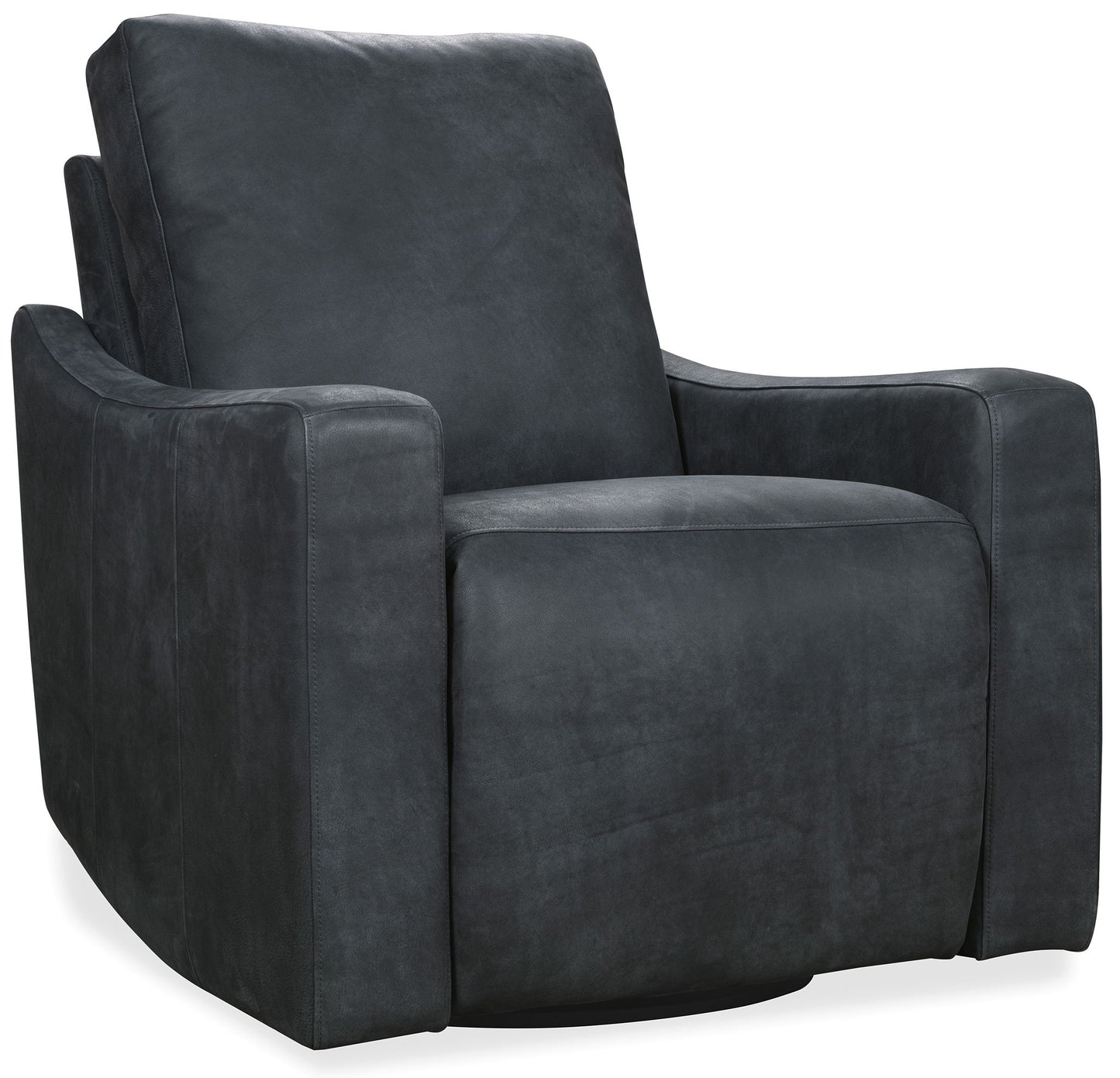 RC - Lewis Power Swivel Recliner - Black