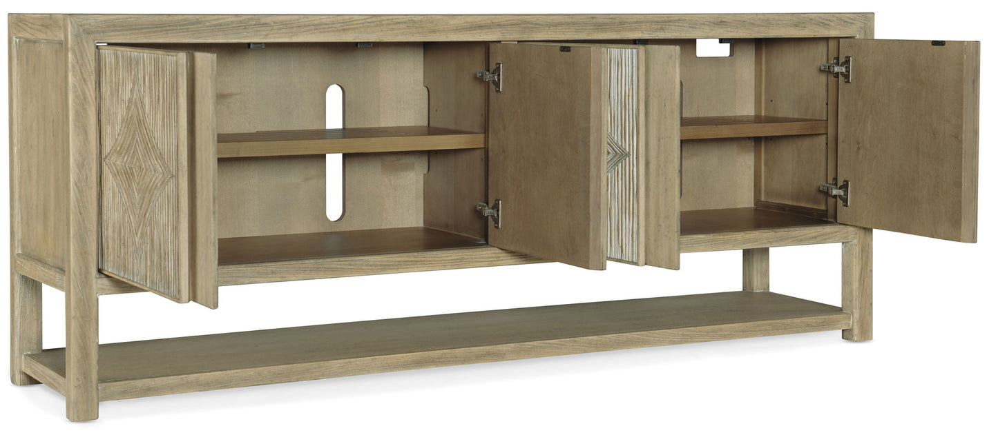 Surfrider - Entertainment Console - Light Brown