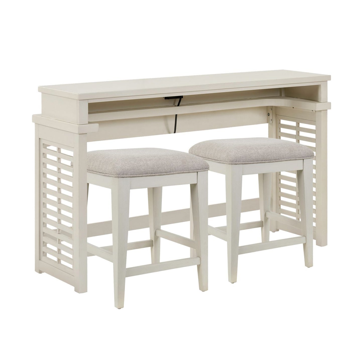 Berkley Square - 3 Piece Console Set - Linen & Khaki