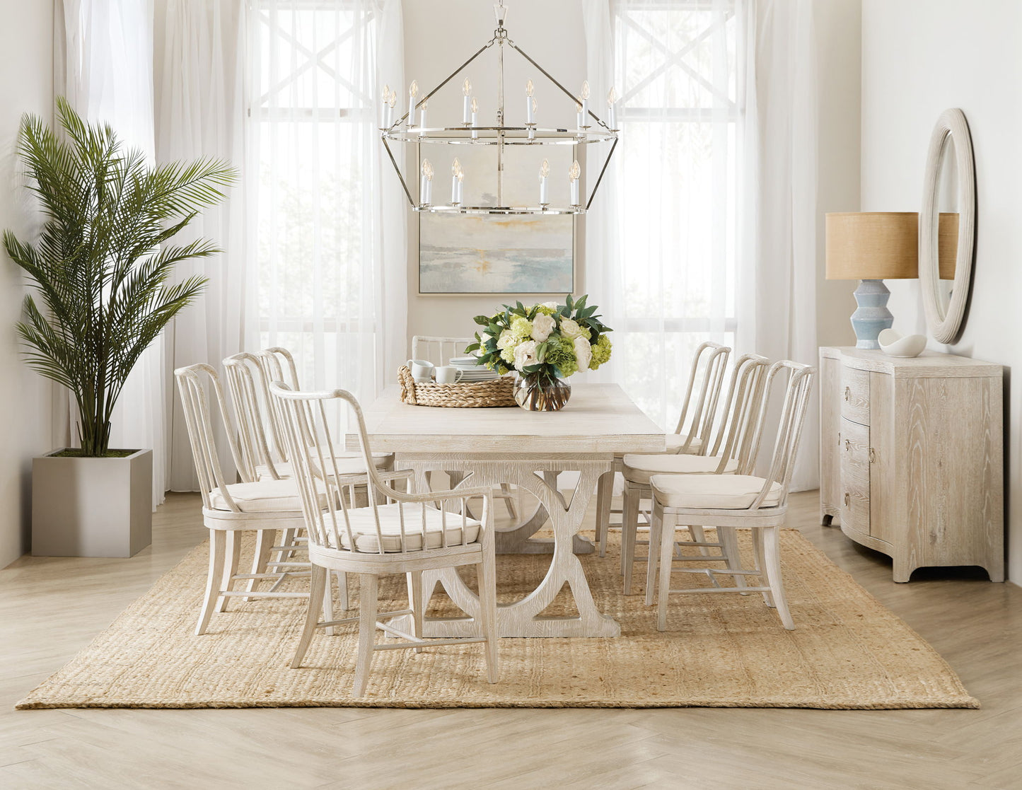 Serenity - Bimini Spindle Side Chair (Set of 2) - Beige