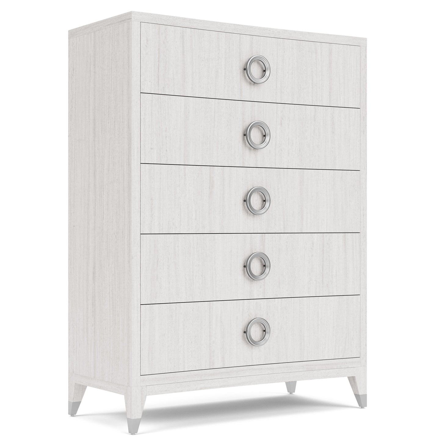 Hepburn - 5 Drawer Chest - White