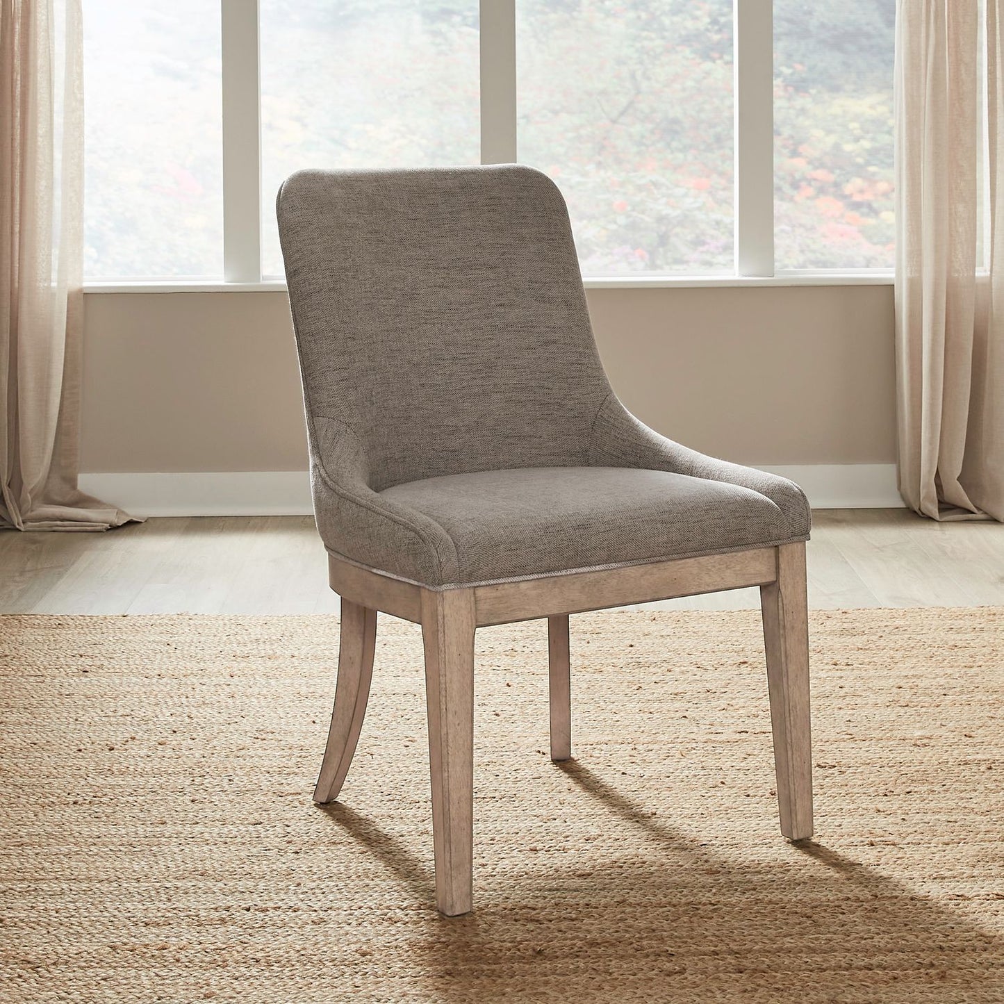 Proximity Place - Upholstered Side Chair - Barley Buff