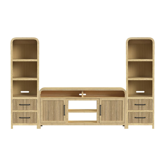 Ridgemont - 3 Piece Entertainment Unit With 70" TV Console
