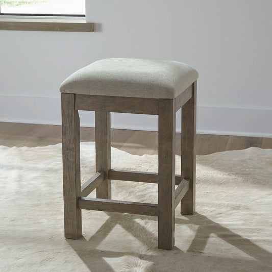 Bartlett Field - Upholstered Console Stool - Dusty Taupe