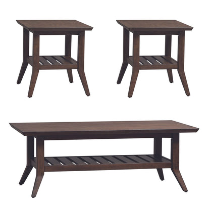 Ventura Blvd - 3 Piece Table Set - Bronze Spice