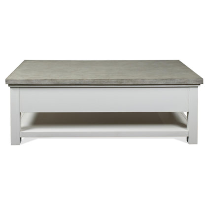 Cora - Large Cocktail Table - Cloud / Fog