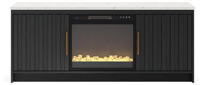 Cadmori - TV Stand With Fireplace Option