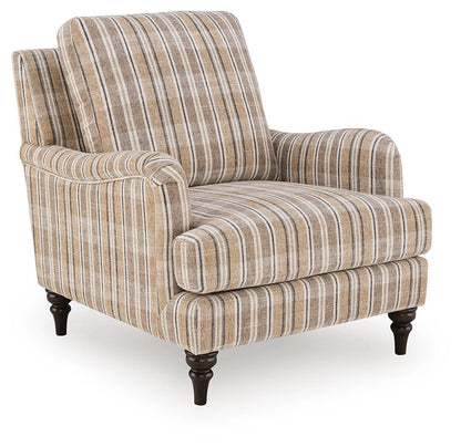 Wardington - Accent Chair - Multi / Beige