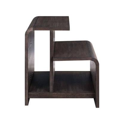 Perspectives - End Table - Espresso