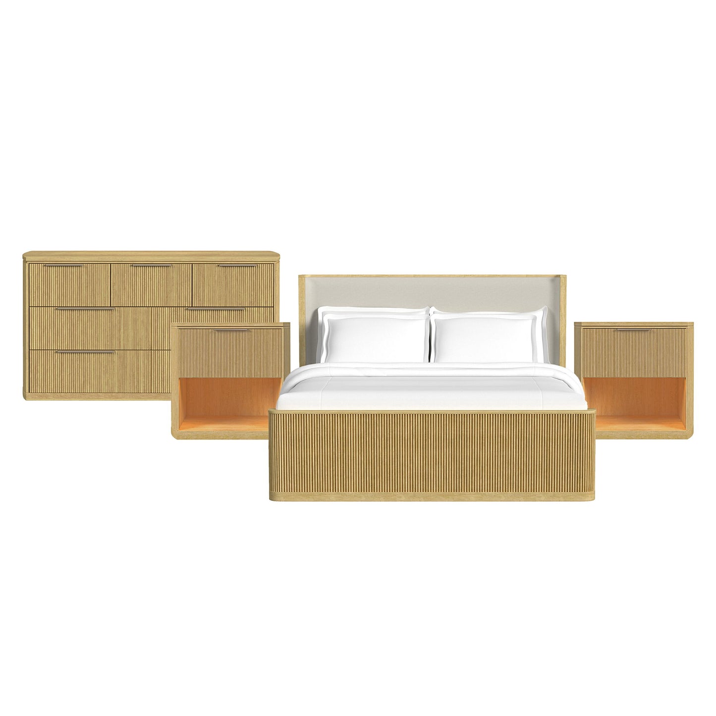Sylvie - Bedroom Set With Upholstered Bed