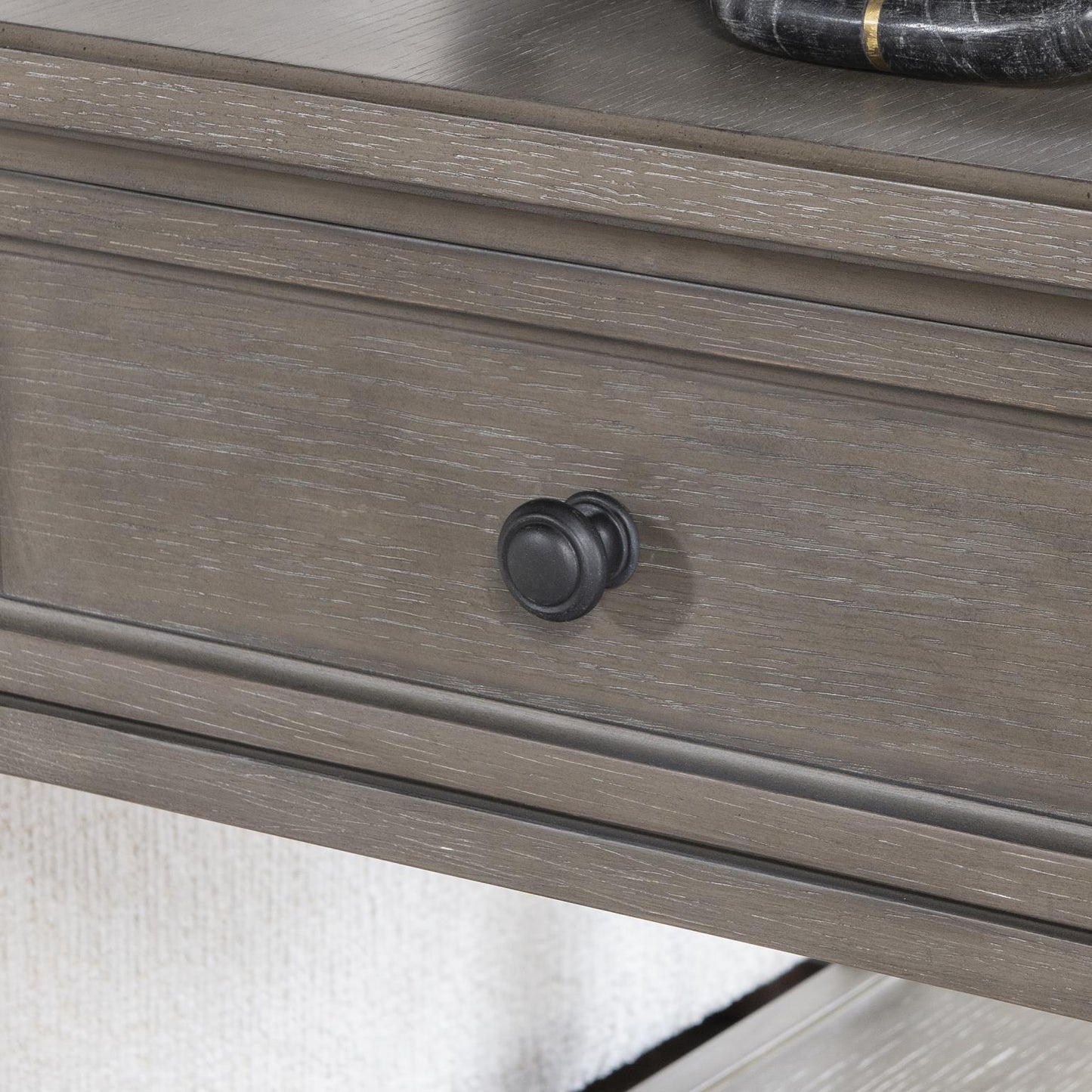 Grayson - Chairside Table - Honeyed Oak