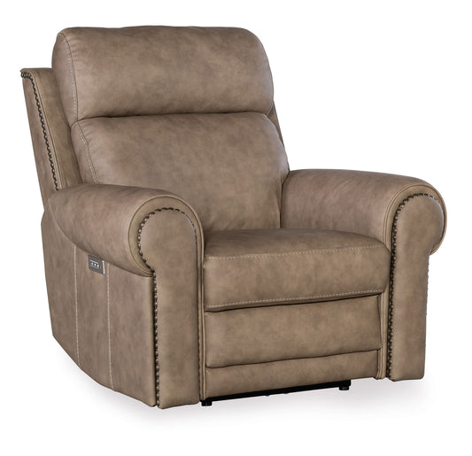 MS - Duncan Power Recliner With Power Headrest & Lumbar
