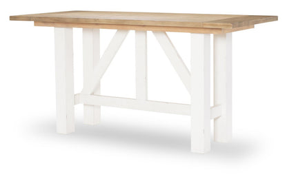 XXX's And OOO's - Counter Height Dining Table - Two Tone