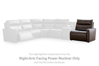 ModZ - RAF Zero Wall Power Recliner - Chocolate