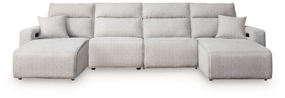 Modmax II - Reclining Sectional - Stone