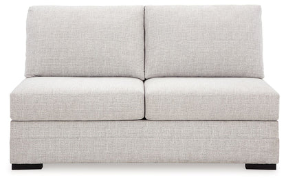 Koralynn - Armless Loveseat - Stone