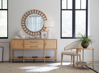 Retreat - Raffia Seagrass End Table - Beige