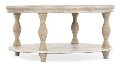 Serenity - Bahari Round Cocktail Table - Beige
