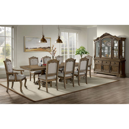 Madison Park - Server & Hutch With Led - Walnut