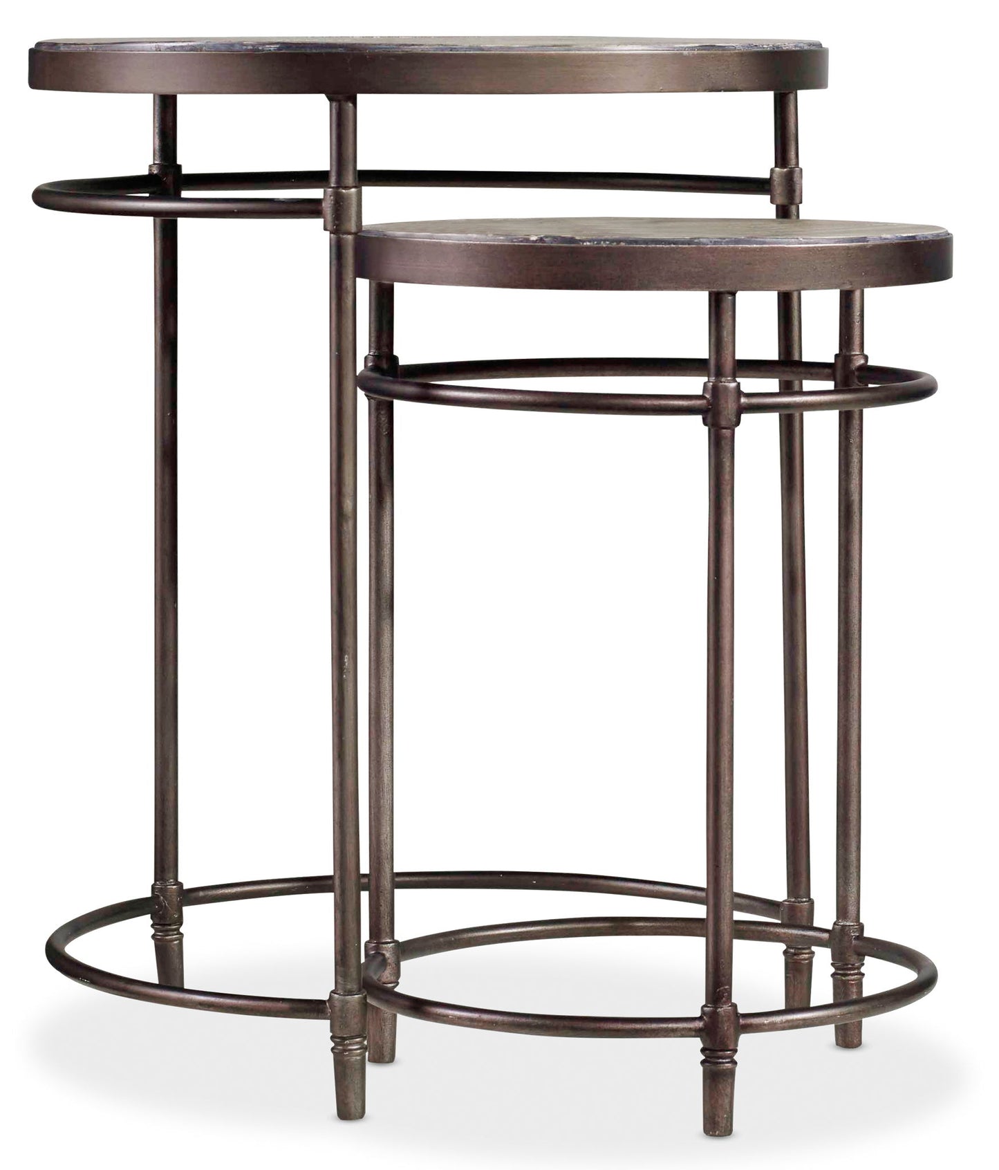 Saint Armand - Nest Of Tables - Light Brown / Dark Brown