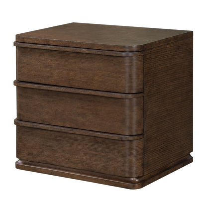 Zoey - Nightstand - Brown Oak