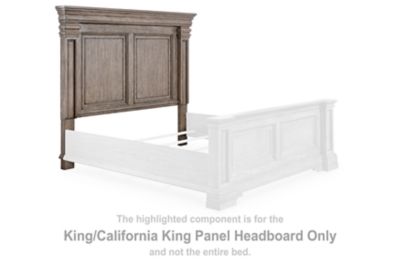 Blairhurst - King/ California King Panel Headboard - Light Grayish Brown