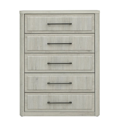 Modern Play - 5 Drawer Chest - Natural White