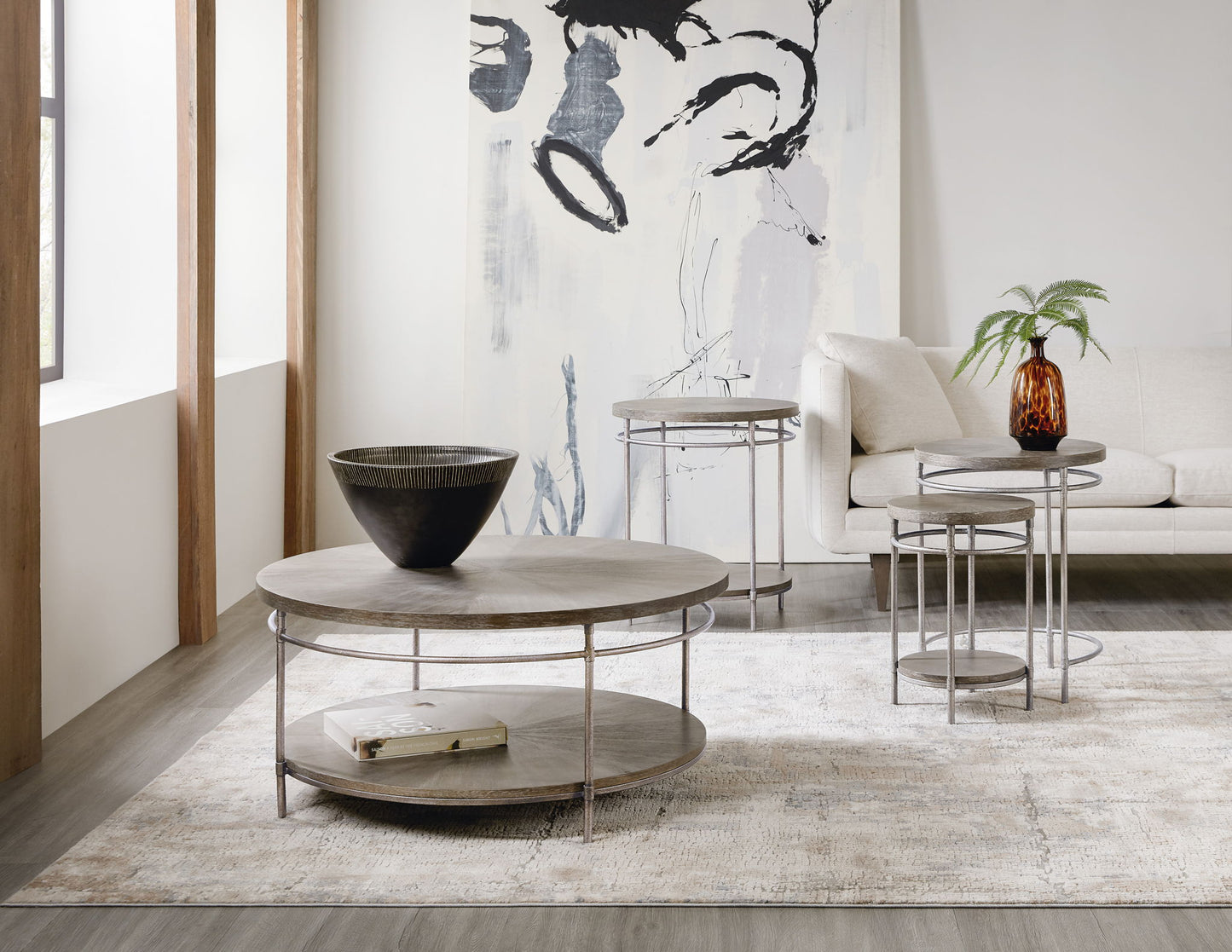Home Accent - Nesting Tables - Gold